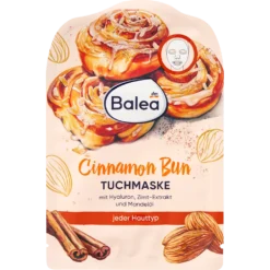 Balea Sheet Mask Cinnamon Bun 1 St