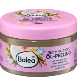 Balea Dead Sea Salt & Almond Oil Body Scrub 300 ml for smoothing exfoliating body care