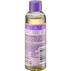 Balea Massage Oil Oriental Plum ingredients and usage instructions