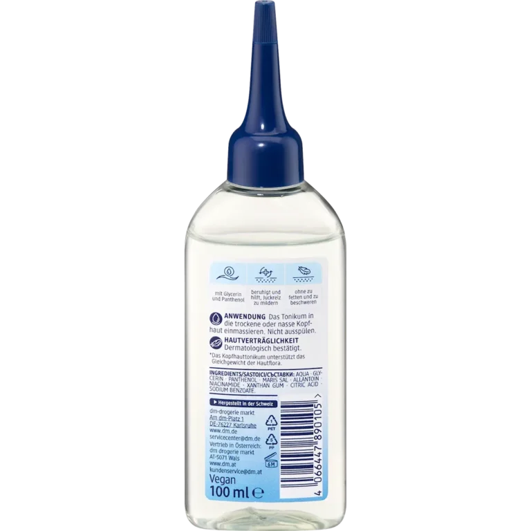 Balea MED Ultra Sensitive Dead Sea Tonic, 100 ml Balea MED Scalp Tonic ingredients and packaging