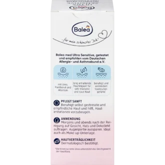 Balea med 7% Urea Intensive Face Cream, 50 ml - Back