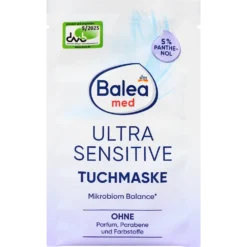 Effective Balea Med Ultra Sensitive Panthenol Sheet Mask for sensitive skin