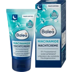 Balea Niacinamide Night Cream 50 ml Refined Pores