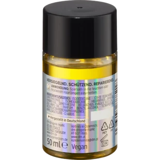 Balea Professional Plex Care Hair Oil, 50 ml Balea Plex Care hair oil ingredients and packaging