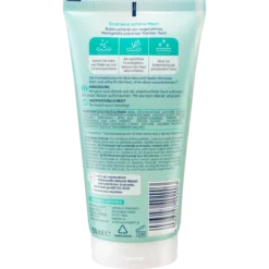 Balea cleansing gel ingredients and packaging back view