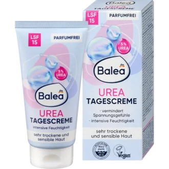 Balea Urea Day Cream SPF15, 50ml Balea Urea Day Cream SPF15 - Front