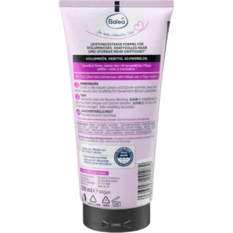 Balea Professional Ultimate Volume Conditioner, 200 ml Balea Volume Conditioner ingredients and packaging