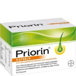 Bayer Priorin - 270 Capsules