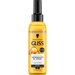 Schwarzkopf Gliss heat protection oil spray front