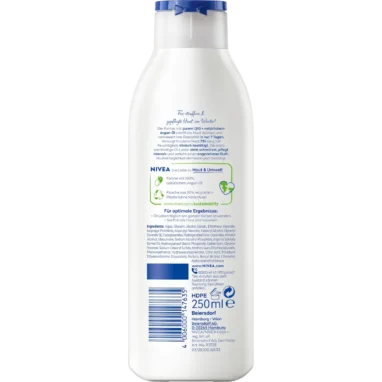 Nivea Q10 Firming Oil Body Lotion, 250ml Full ingredients list for NIVEA Q10 Firming Body Oil Lotion with Argan Oil