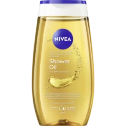 NIVEA Rich Nourishing Shower Oil 200 ml with 55% natural oils for dry skin