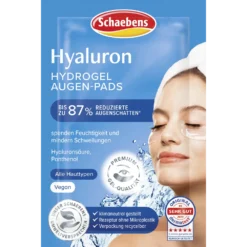 Refreshing Hyaluron Hydrogel Eye-Pads for instant hydration