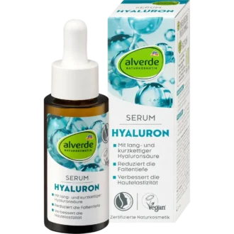 alverde Serum Hyaluron 30 ml front view