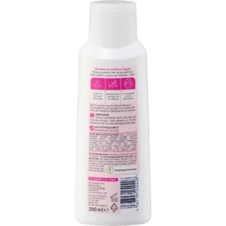 Ingredient list of Balea Gentle Cleansing Milk showing almond oil,