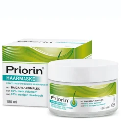 Priorin Hair Mask jar front view – restorative treatment for hair