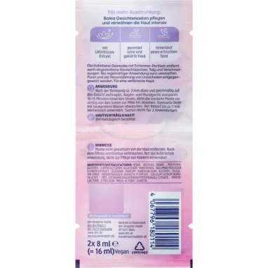 Ingredient list showing Lotus Extract and Panthenol