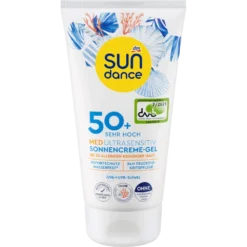 Sundance MED Ultra Sensitive SPF 50 sun cream gel front view 200ml