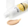 Alverde 3in1 Glow Foundation with 1% Vitamin C Texture of Alverde Glow Foundation with luminous natural finish