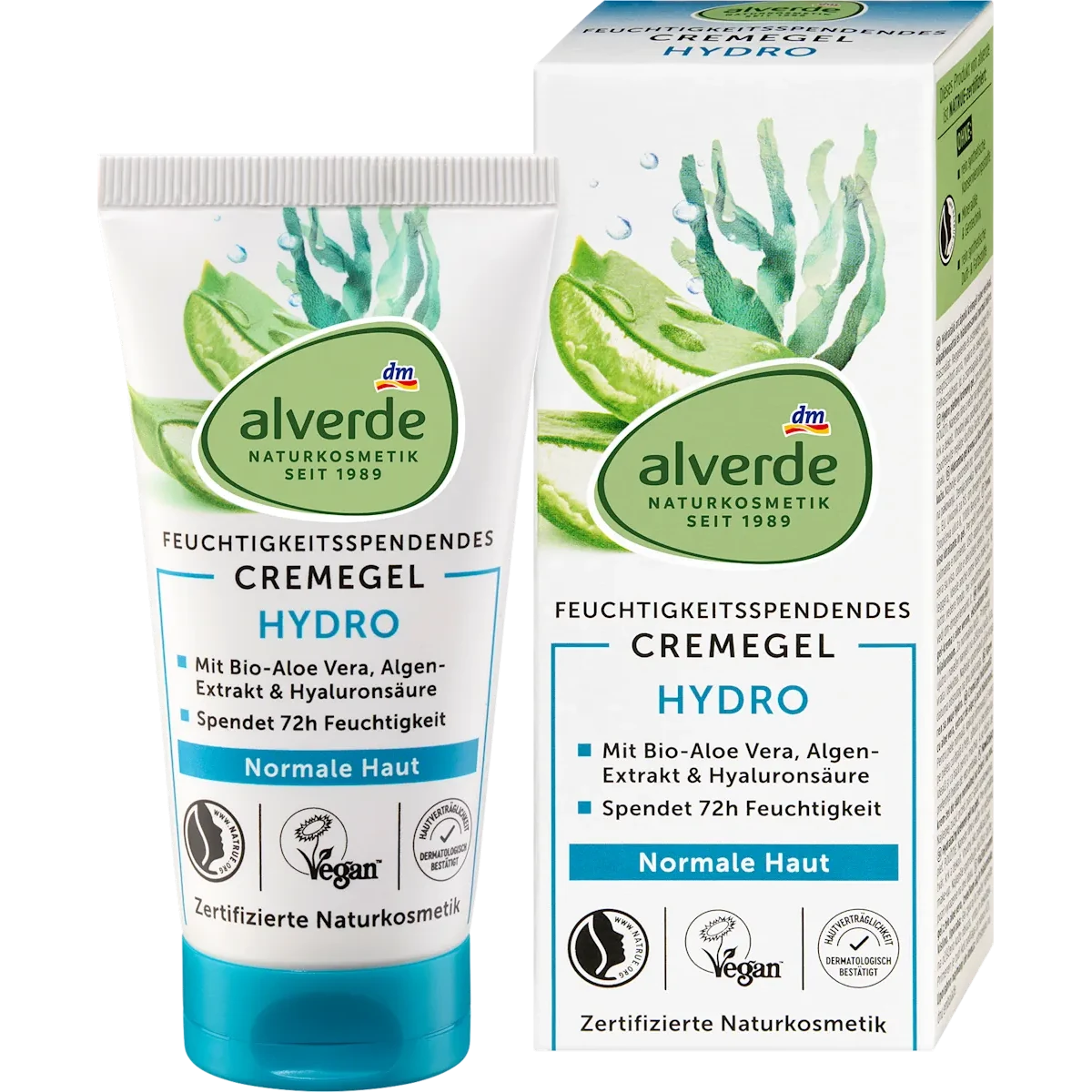 Alverde Hydro Face Cream Gel, 50ml  German Drugstore