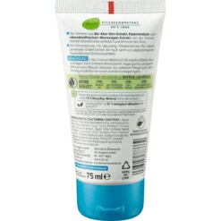 alverde Hydro Face Scrub back packaging ingredients and details