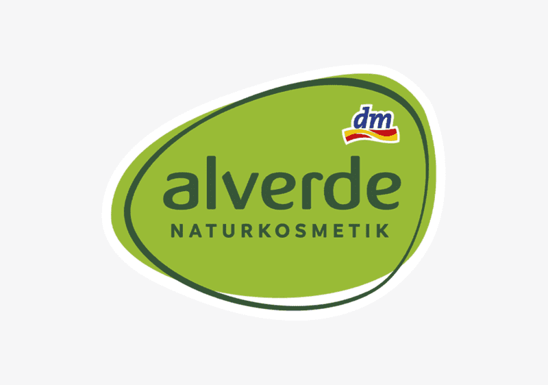 Alverde natural cosmetics brand logo – organic German skincare and beauty products