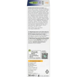 alverde Q10 Night Cream 30+ side packaging ingredients