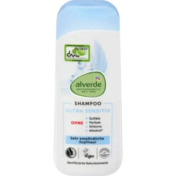 alverde Ultra Sensitive Shampoo for sensitive scalp 200 ml