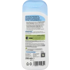 alverde Ultra Sensitive Shampoo 200 ml - Back