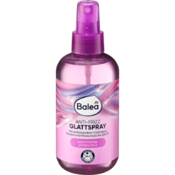 Balea anti frizz smoothing spray front view