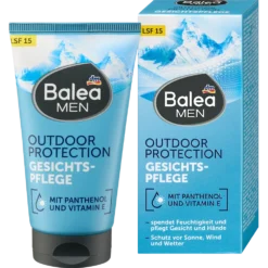 Balea MEN Outdoor Protection SPF 15 face cream 75 ml front packaging men’s daily care