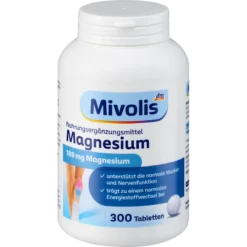Mivolis Magnesium Tablets 300 pcs front packaging