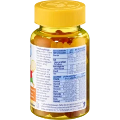 Mivolis Multivitamin Bears for Children nutrition facts and vitamin values
