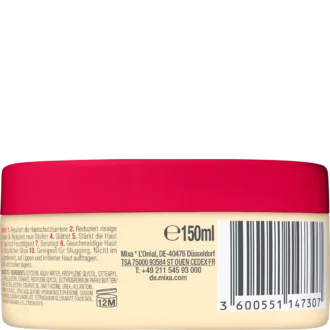 Mixa Cica Repair balm ingredients and packaging back view