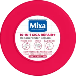 Mixa Cica Repair+ 10-in-1 S.O.S. Repairing Ointment, 150ml Mixa repair balm rich texture for intensive skin care top