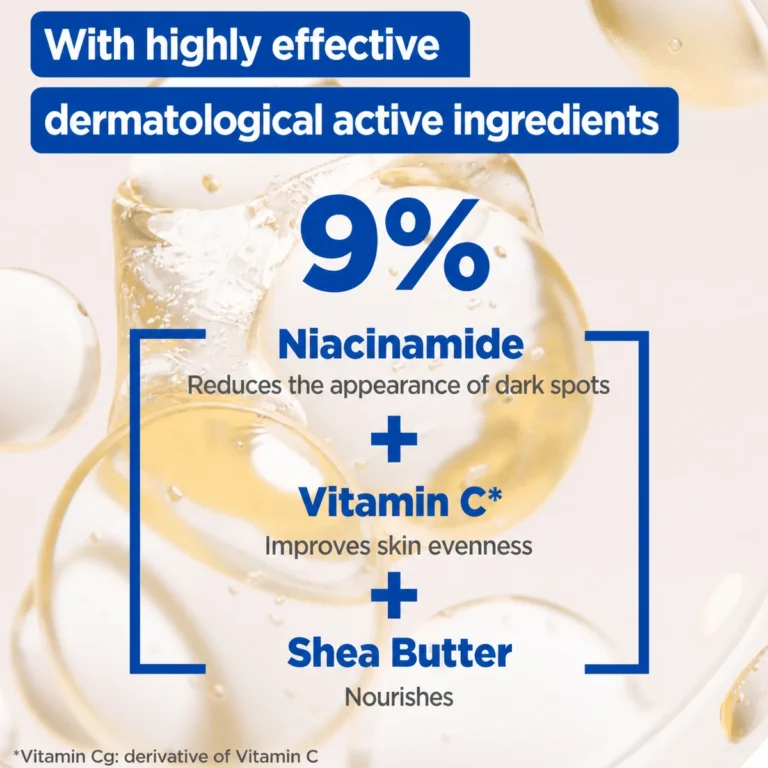 Mixa Niacinamide Bright Moisturizing Anti-Dark Spot Cream, 400ml Mixa brightening cream for nourishing and smoothing care benefits