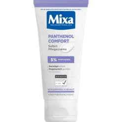 Mixa Panthenol Comfort Multi-Use Cream, 50ml Mixa Panthenol Comfort multi-use cream for dry and sensitive skin face and body tube front
