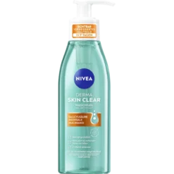 NIVEA Derma Skin Clear Wash Gel 150ml front