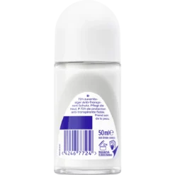 NIVEA Dry Comfort Roll-On 50ml back packaging and ingredients
