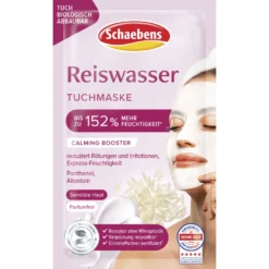 Schaebens Rice Water Sheet Mask front packaging