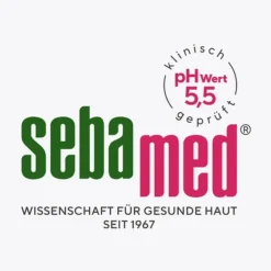 Sebamed medical skincare brand logo – dermatologist recommended skin care