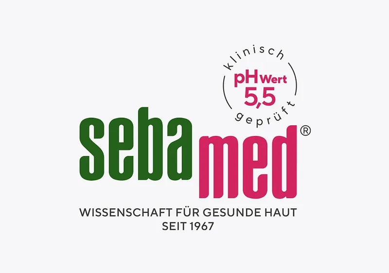 Sebamed medical skincare brand logo – dermatologist recommended skin care