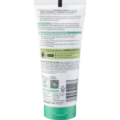 alverde Clear Cleansing Cream back packaging ingredients and details