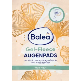 Balea Energizing Eyepads Gel-Fleece, 1pc. Energizing Eye Pads Gel-Fleece with Q10 and Niacinamide for tired eyes