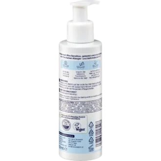 Ingredient list of Balea Med Jelly Wash showing microbiome-friendly Inulin