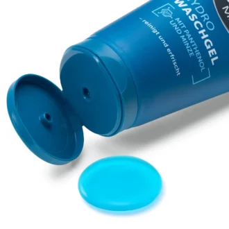 Refreshing blue gel texture of Balea MEN Hydro Cleanser