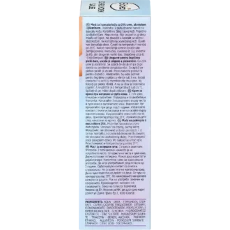 Ingredient list of Intensive Heel Ointment showing 25 percent Urea