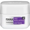 ISANA Pro-Kollagen Tagescreme LSF15 back label with ingredients and usage instructions