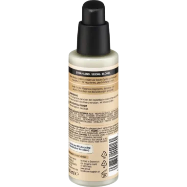 Balea Professional Brilliant Blond Leave-In Hair Sealer, 100 ml Balea Blond Hair Sealer ingredients and product details