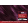 Schwarzkopf Brillance 859 Violet Wild Silk hair color shade swatch