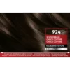 Schwarzkopf Brillance 924 Chocolate Brown hair color shade swatch